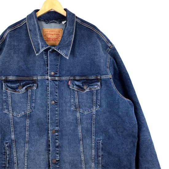 特大 Levi's リーバイス 4ポケット ストレッチデニムジャケット メンズ