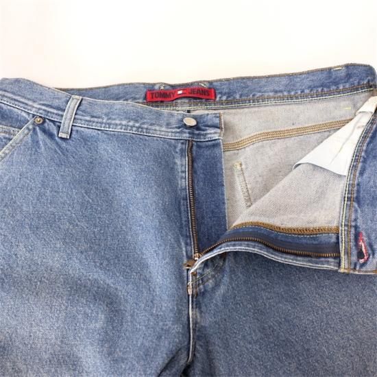  JEANS デニムペインターオーバーオール　トミージーンズ　Mサイズ tommy jeans（トミー ジーンズ）の「ストレートフィット
