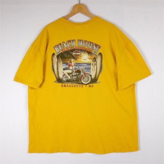 ハーレーダビッドソン 半袖両面プリントTシャツ メンズUS-2XL