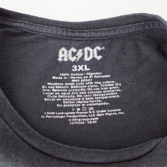 今日の超目玉】 ACDC(AC/DC)90sオーバーサイズオープンカラーシャツ/総