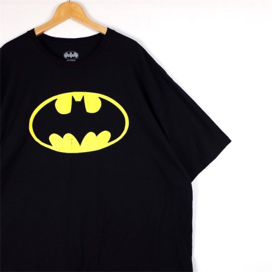 特大 BATMAN バットマン 半袖プリントTシャツ メンズUS-4XL BIGサイズ