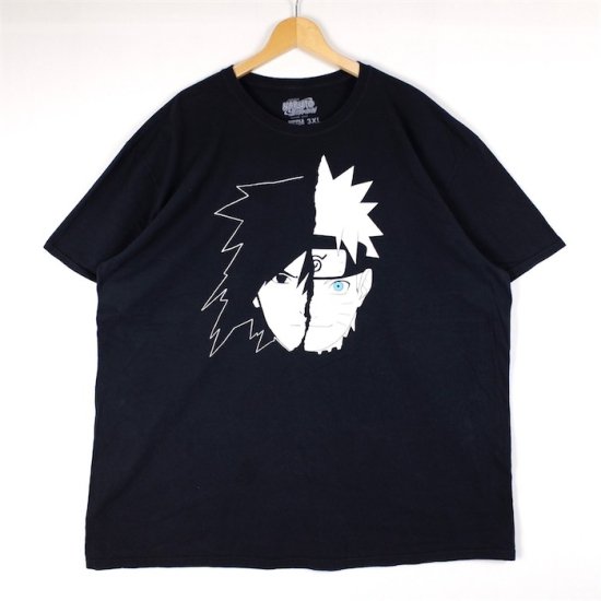 NARUTO ナルト疾風伝 半袖プリントTシャツ メンズUS-3XLサイズ