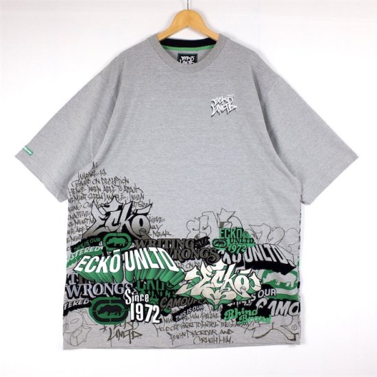 未使用品 ECKO UNLTD エコー 半袖Tシャツ メンズUS-3XLサイズ プリント