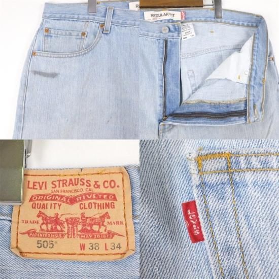 古着 大きいサイズ リーバイス 505-4834 5ポケット デニムパンツ 古着 大きいサイズ リーバイス 505-4834 5ポケット デニムパンツ