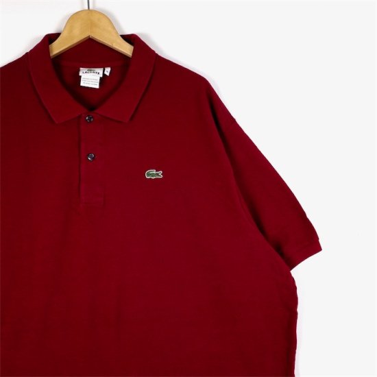 特大 LACOSTE ラコステ 半袖鹿の子ポロシャツ メンズ10L 日本サイズ6XL