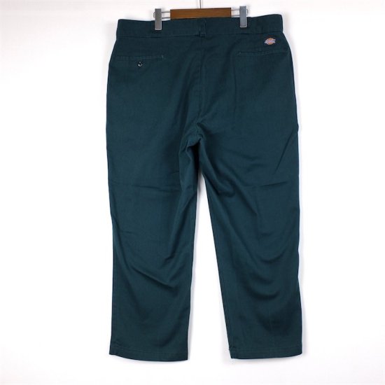 90's USA製 Dickies ディッキーズ 874ワークパンツ メンズW42 ダークグリーン ビンテージ pt-1320 -  大きいサイズのアメリカ古着専門店 Canopus(カノープス)