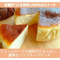 バスクチーズケーキ【グルテンフリーの米粉100％スイーツ】の商品画像
