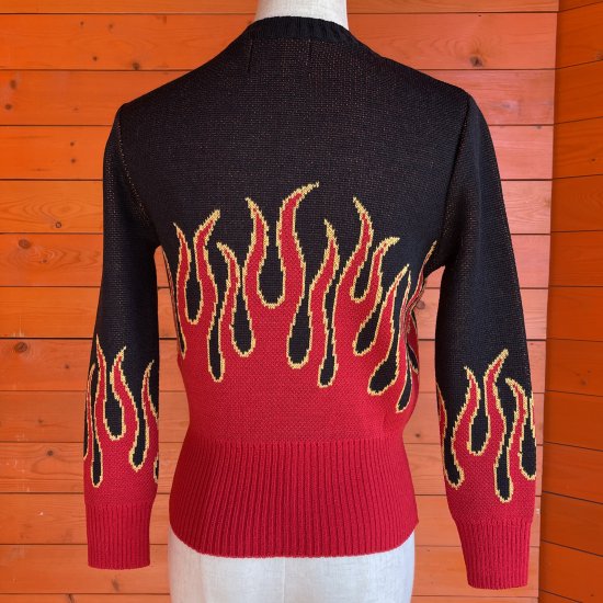 Psycho Apparel Girls on Fire Sweater in Black