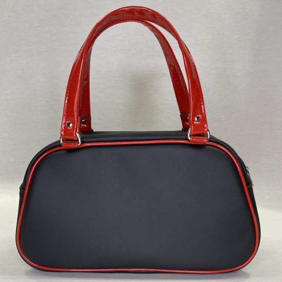 Psycho Apparel Kustom Bag Hand bag type Diamond Series in Black N Red �
