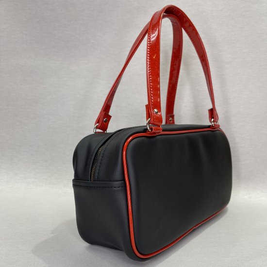 Psycho Apparel Kustom Bag Shoulder type Diamond Series in Black N Red 