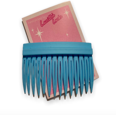 Lucille's Locks Pastel Hair Barrette Comb SET OF 2