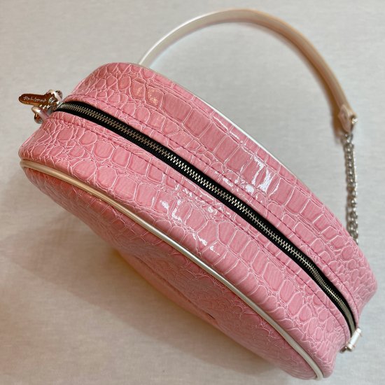 <img class='new_mark_img1' src='https://img.shop-pro.jp/img/new/icons24.gif' style='border:none;display:inline;margin:0px;padding:0px;width:auto;' />Psycho Apparel Kustom Bag Atomic type Crocodile Series in Pink