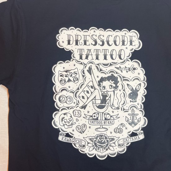 DRESSCODE TATTOO Classic T-shirts in Black<img class='new_mark_img2' src='https://img.shop-pro.jp/img/new/icons60.gif' style='border:none;display:inline;margin:0px;padding:0px;width:auto;' />