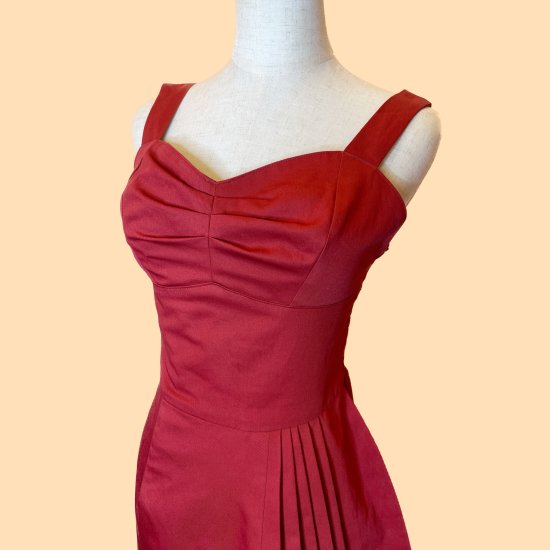 Psycho Apparel Dramatic Dress in Red