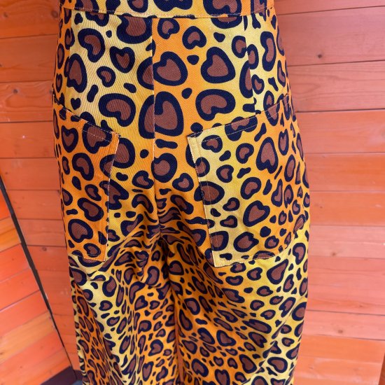 Psycho Apparel Heartomic Leopard Trousers