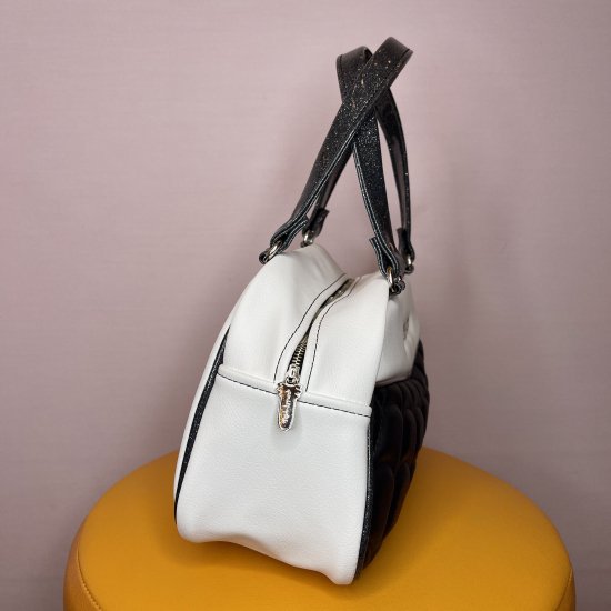 Psycho Apparel Kustom Bag Hand bag type Cobweb Series in White