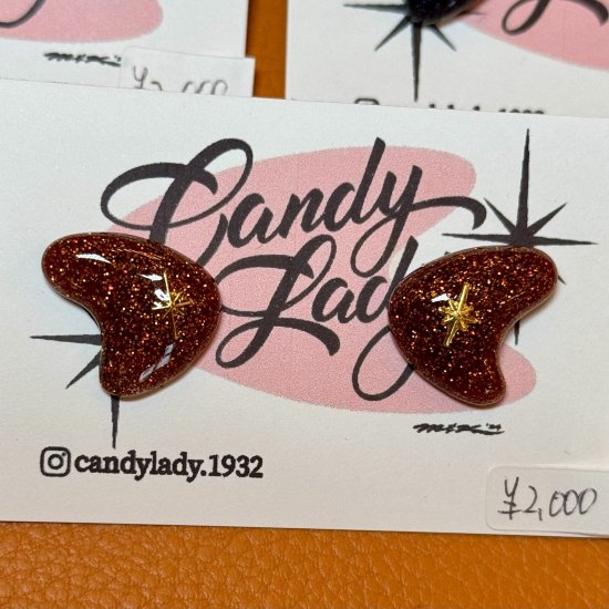 Candy Lady  Mid Century Boomerang Pierce  (