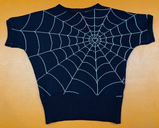Psycho Apparel The Spiderweb Sweater in Black