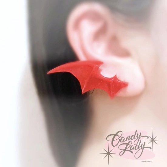 Candy Lady  Bat Ear Cuff