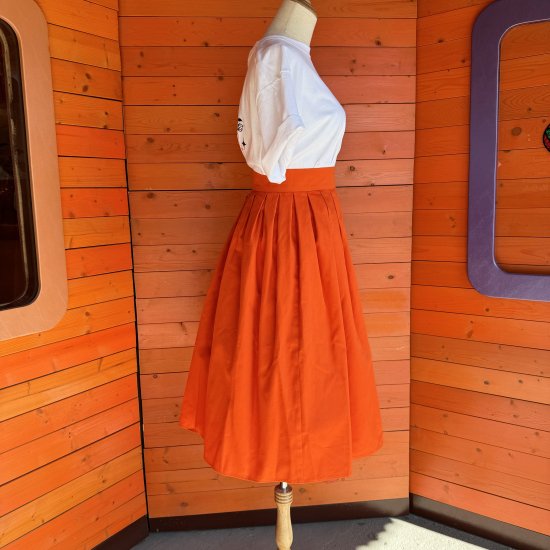 Psycho Apparel Judy Skirt in Orange