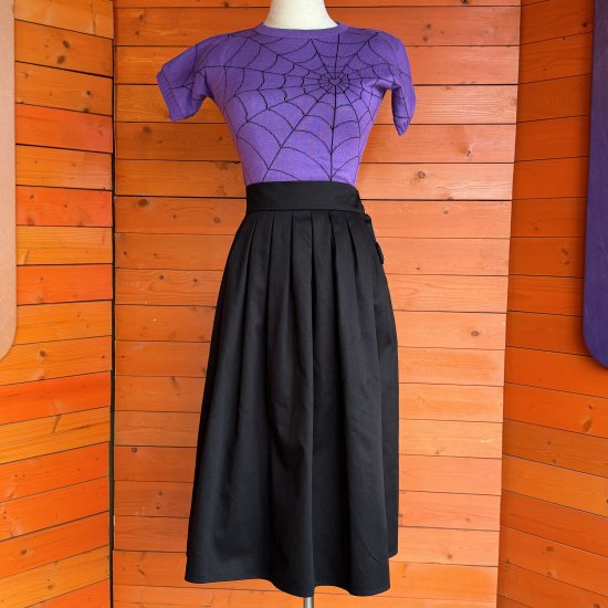 Psycho Apparel The Spiderweb Sweater in Purple