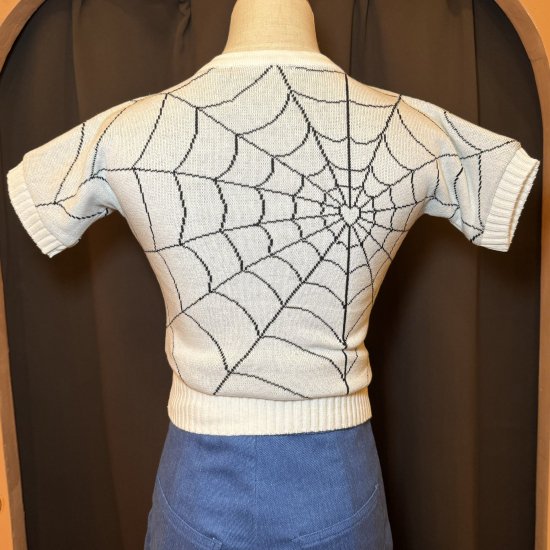 Psycho Apparel The Spiderweb Sweater in White