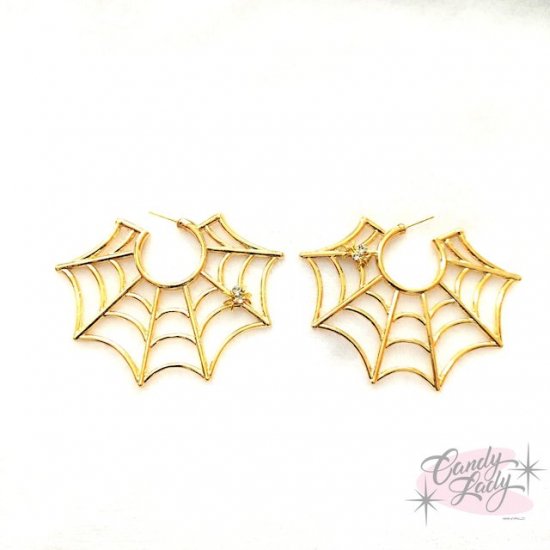 Candy Lady Spider Web  Pierce (Gold/Silver 2Ÿ)