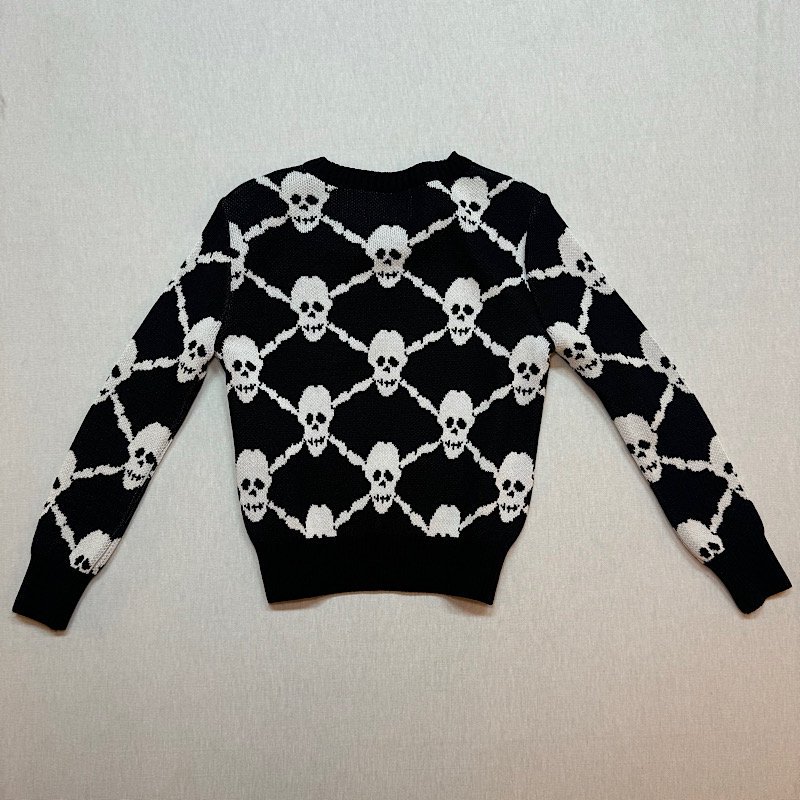 <img class='new_mark_img1' src='https://img.shop-pro.jp/img/new/icons15.gif' style='border:none;display:inline;margin:0px;padding:0px;width:auto;' />Psycho Apparel The Skull Sweater