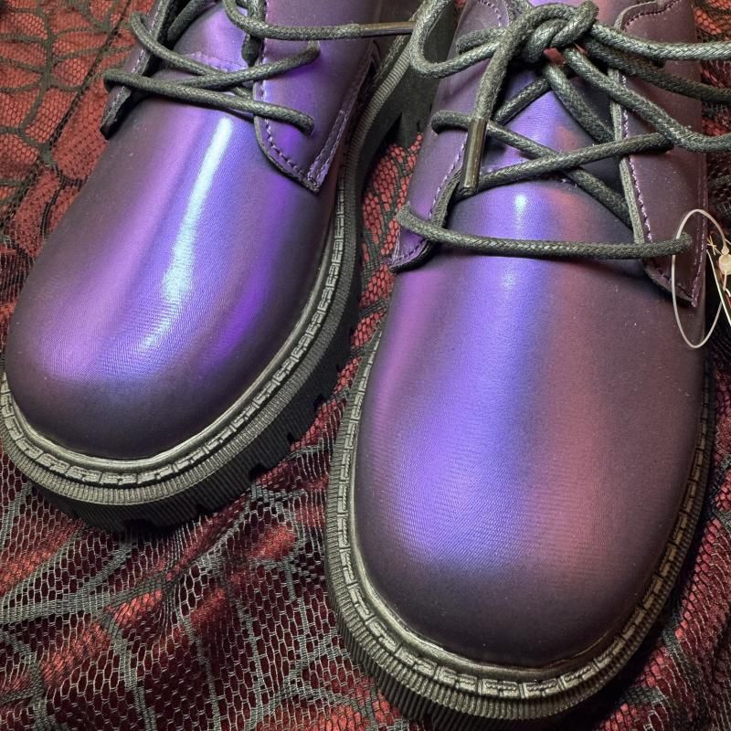 Metalic Purple Shoes