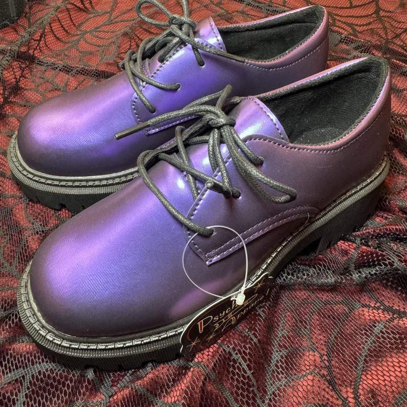 Metalic Purple Shoes