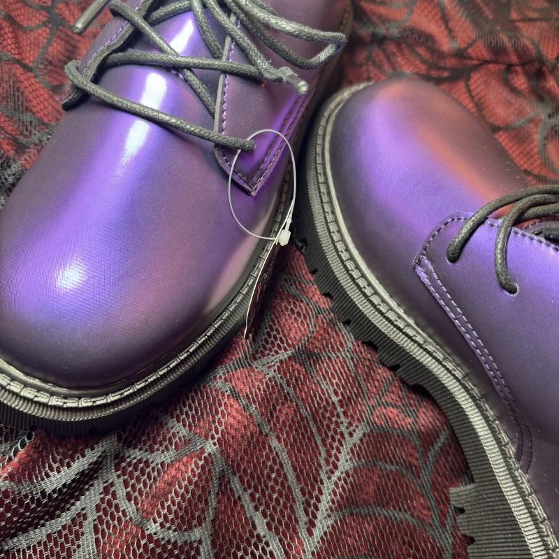 Metalic Purple Shoes