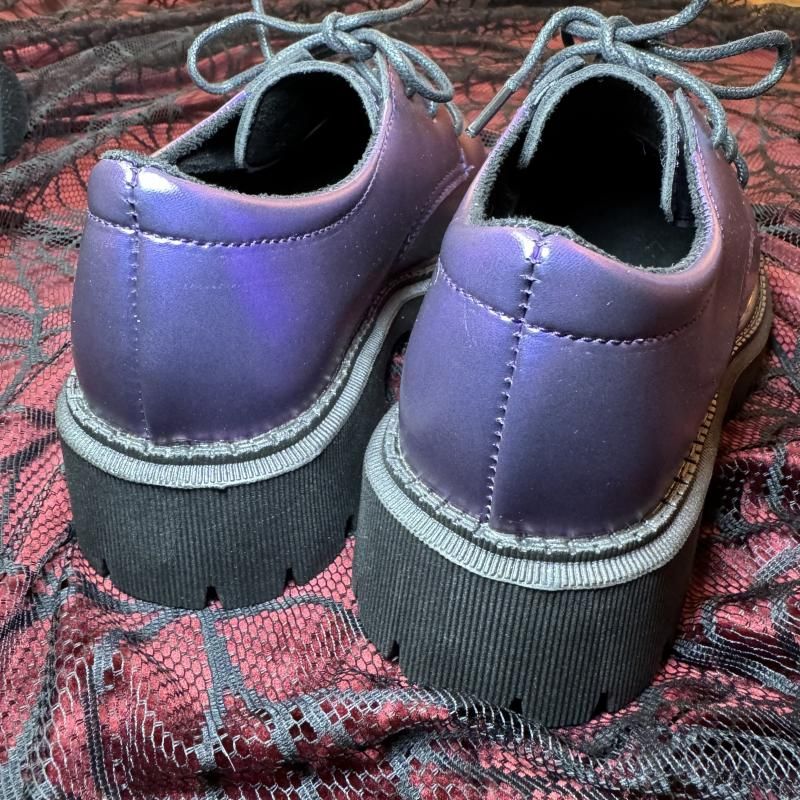 Metalic Purple Shoes