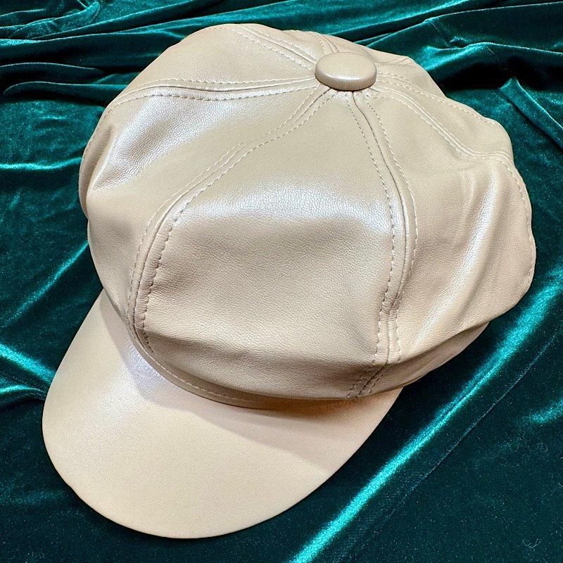 Leather Casquette 