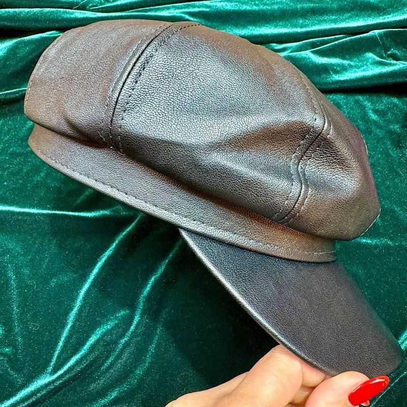 Leather Casquette 