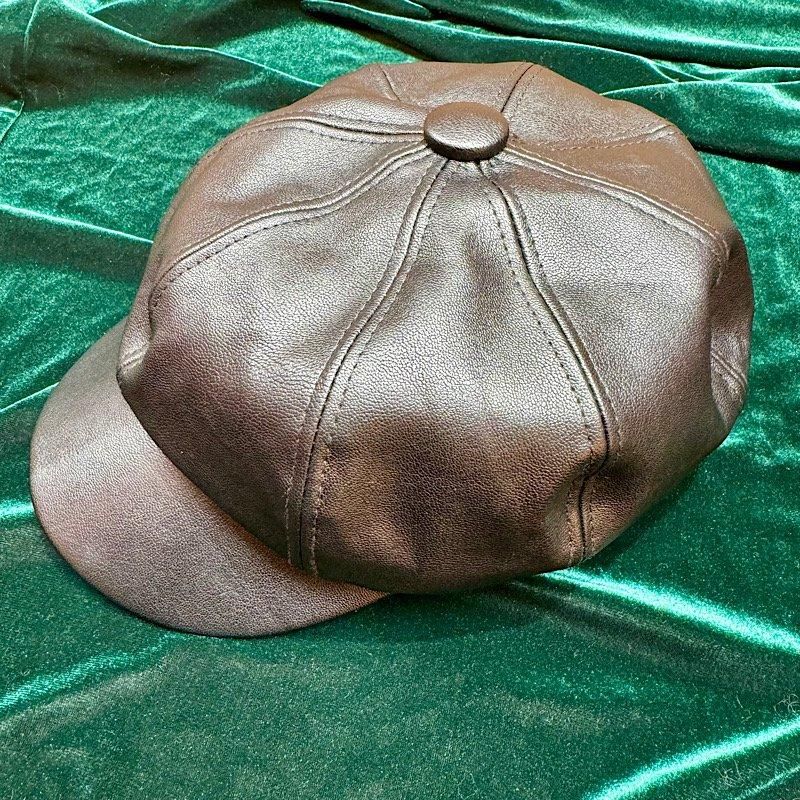 Leather Casquette 