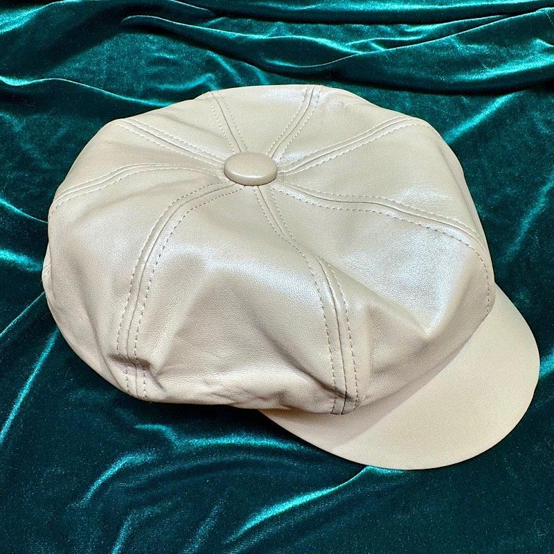 Leather Casquette 