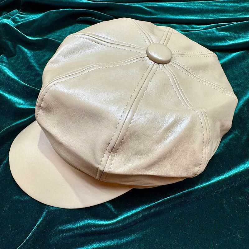 Leather Casquette 