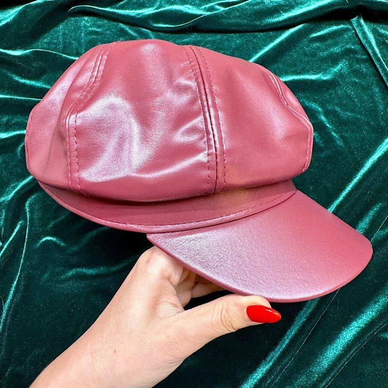 Leather Casquette 