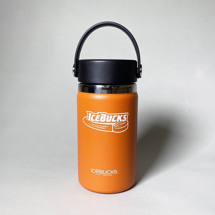 Hydro Flask製 ロゴタンブラー 12oz（ORANGE） - H.C.栃木日光アイスバックス オフィシャルグッズショップ 【ICEBUCKS  SHOP】