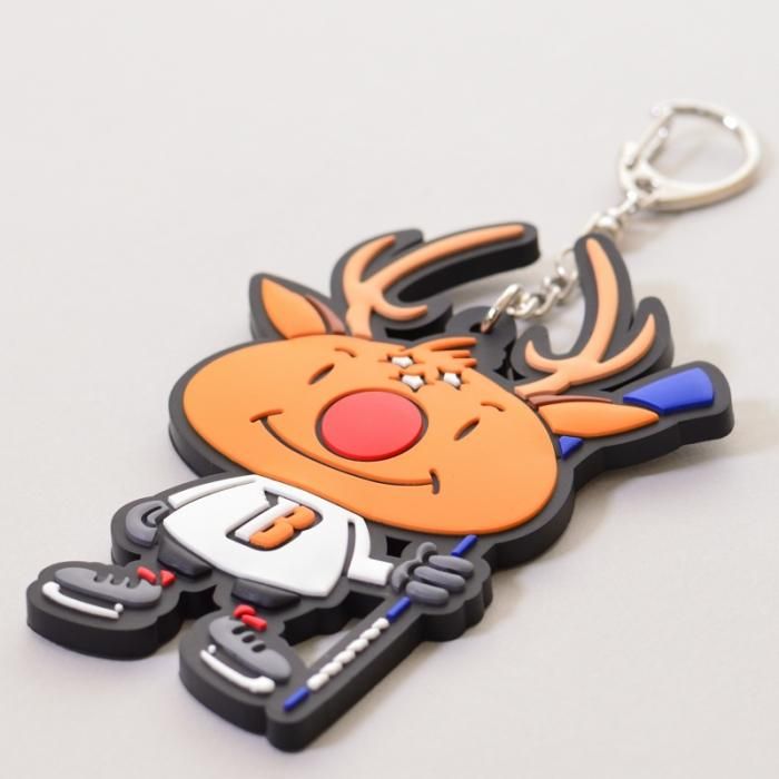 しかっちラバーキーホルダー - H.C.栃木日光アイスバックス