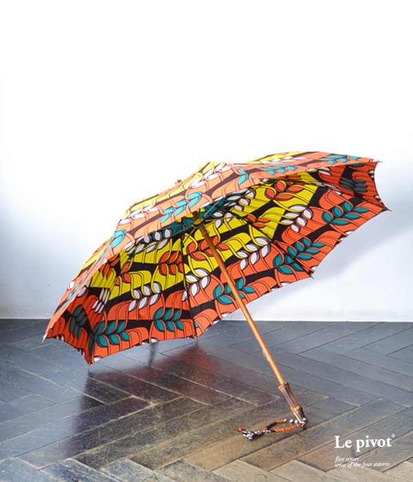BonBonStore/ボンボンストア アフリカンプリント長傘 日傘