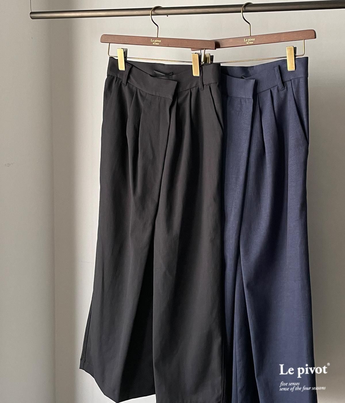 Le pivot バスク天竺ボーダーT ル・ピボット　ルピボット 新品 2431-1] Le pivot ル・ピボット オックスタックP