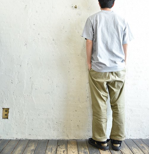 ANK別注×Goodwear”ANK CLASIC NECK SHORT SLEEVE POCKET TEE 杢グレー】 -  山形、仙台のヨーロッパ古着屋【SQUAT】のWEB SHOP