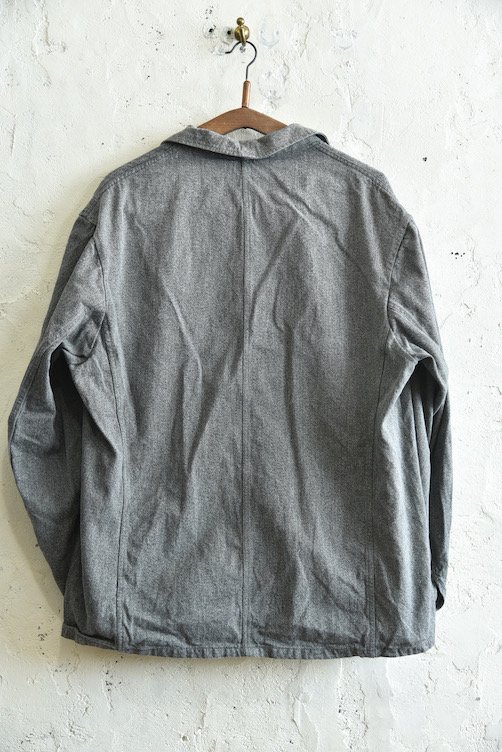 1960's スイス製 ブラックシャンブレーシャツジャケット】 - 山形 