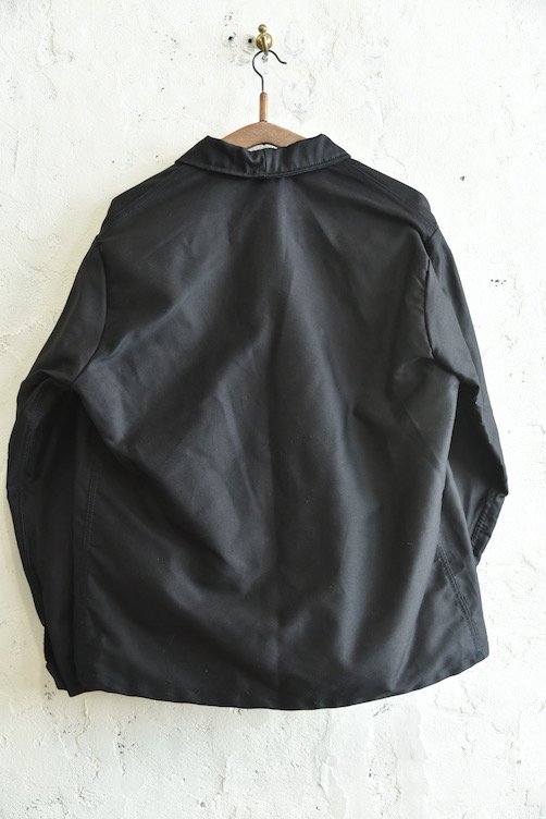 フランス製 ブラックモールスキンワークジャケット DEAD STOCK