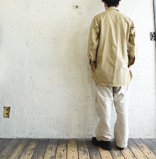 【1950's フランス軍 M47 チノシャツ DEAD STOCK】 - 山形、仙台のヨーロッパ古着屋【SQUAT】のWEB SHOP