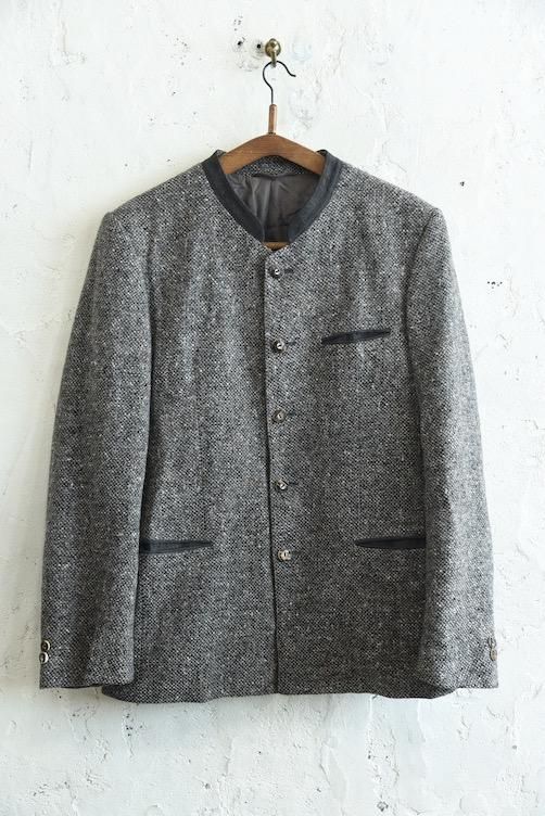 【ドイツ製 Loden frey チロリアンスタンドカラージャケット】 - 山形、仙台のヨーロッパ古着屋【SQUAT】のWEB SHOP