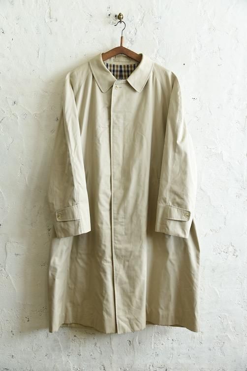 イングランド製 Aquascutum Aqua5 ステンカラーコート】 - 山形、仙台のヨーロッパ古着屋【SQUAT】のWEB SHOP