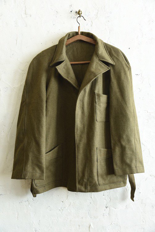 【1950's チェコ軍 スタンドカラーワークジャケット】 - 山形、仙台のヨーロッパ古着屋【SQUAT】のWEB SHOP