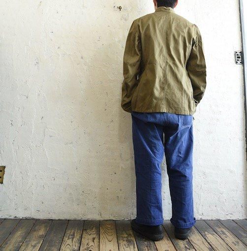 昭和42年製(1967年) 国鉄　ナッパ服　スタンドカラー　金ボタン　3号型 昭和42年製(1967年) 国鉄 ナッパ服 スタンドカラー 金ボタン 3号
